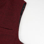 KZZ Men's Herringbone Vest