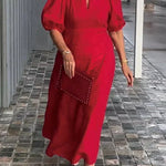 Amelie | Timeless Puff Sleeve Dress