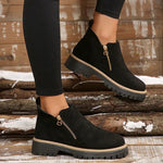 Eulalia | Beige Ankle Boots
