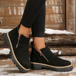 Eulalia | Beige Ankle Boots