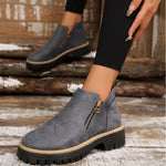 Liliana | Beige Ankle Boots