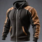 Bianca | Men's Vintage-Inspired Textured Warm Outdoor Jacket