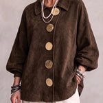 Lorene | Suede Button Shacket