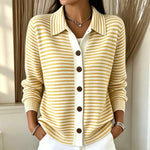 Kirsten | Striped Knit Cardigan