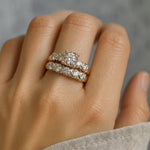 Vintage Shining Gold Ring