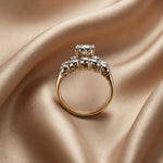 Vintage Shining Gold Ring