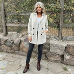 Natalia | Mid-Length Double-Breasted Coat