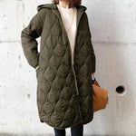 Priscilla - Parka with hood and careful detailing