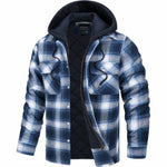 Kevin | Plaid Zip Jacket
