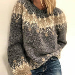Eugenia | Retro Icelandic Knit Sweater