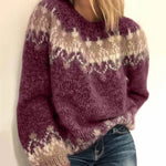Eugenia | Retro Icelandic Knit Sweater