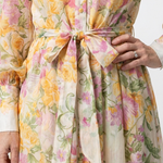 Cressida | Floral Sheer Long Sleeve Maxi Dress