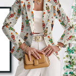 VIVENNE | NUTCRACKER PRINT BLAZER