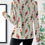 VIVENNE | NUTCRACKER PRINT BLAZER