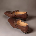 Marisol™ | Brogued Dual-Strap Mary Jane Pump