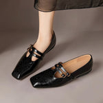 Marisol™ | Brogued Dual-Strap Mary Jane Pump