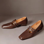 Marisol™ | Brogued Dual-Strap Mary Jane Pump