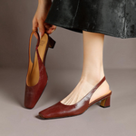 Ersa™ | Genuine Leather Slingbacks