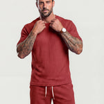 KZZ Men's Summer Two-Piece Set