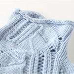 Amelia - Women's Cable Knit Sweater Turtleneck Loose-Fit Pullover