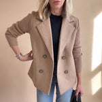 Primrose | Double-Breasted Soft-Sleeve Blazer