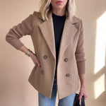 Primrose | Double-Breasted Soft-Sleeve Blazer