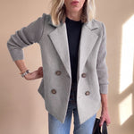 Primrose | Double-Breasted Soft-Sleeve Blazer