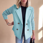 Primrose | Double-Breasted Soft-Sleeve Blazer
