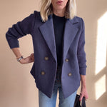 Primrose | Double-Breasted Soft-Sleeve Blazer