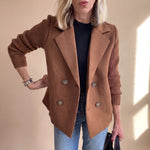 Primrose | Double-Breasted Soft-Sleeve Blazer