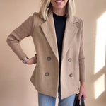 Primrose | Double-Breasted Soft-Sleeve Blazer