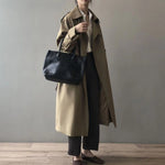 Eleanor | Women's Double-Breasted Water-Repellent Long Trench Coat