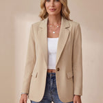 Veronica | Tailored Single-Button Blazer