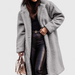 Madison | Women's Jacket Oversized Long Teddy Fleece Winter Coat