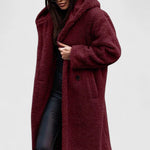 Madison | Women's Jacket Oversized Long Teddy Fleece Winter Coat