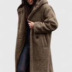 Madison | Women's Jacket Oversized Long Teddy Fleece Winter Coat
