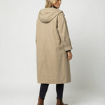 Olivia | Women's Long Waterproof Hooded Trench Coat
