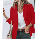 Natalie | Open-Front Tailored Blazer