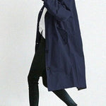 Amelia | Women's Oversized Water-Resistant Button-Front Trench Coat