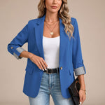 Johanna | Rollable-Sleeve Soft-Tailored Blazer