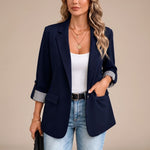 Johanna | Rollable-Sleeve Soft-Tailored Blazer