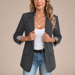 Johanna | Rollable-Sleeve Soft-Tailored Blazer