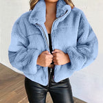 Coralie | Cropped Zip-Up Coat