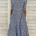 Caitriona | Coastal Bloom Maxi Dress-