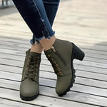 Taylor | Black Heeled Ankle Boots