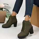 Taylor | Black Heeled Ankle Boots